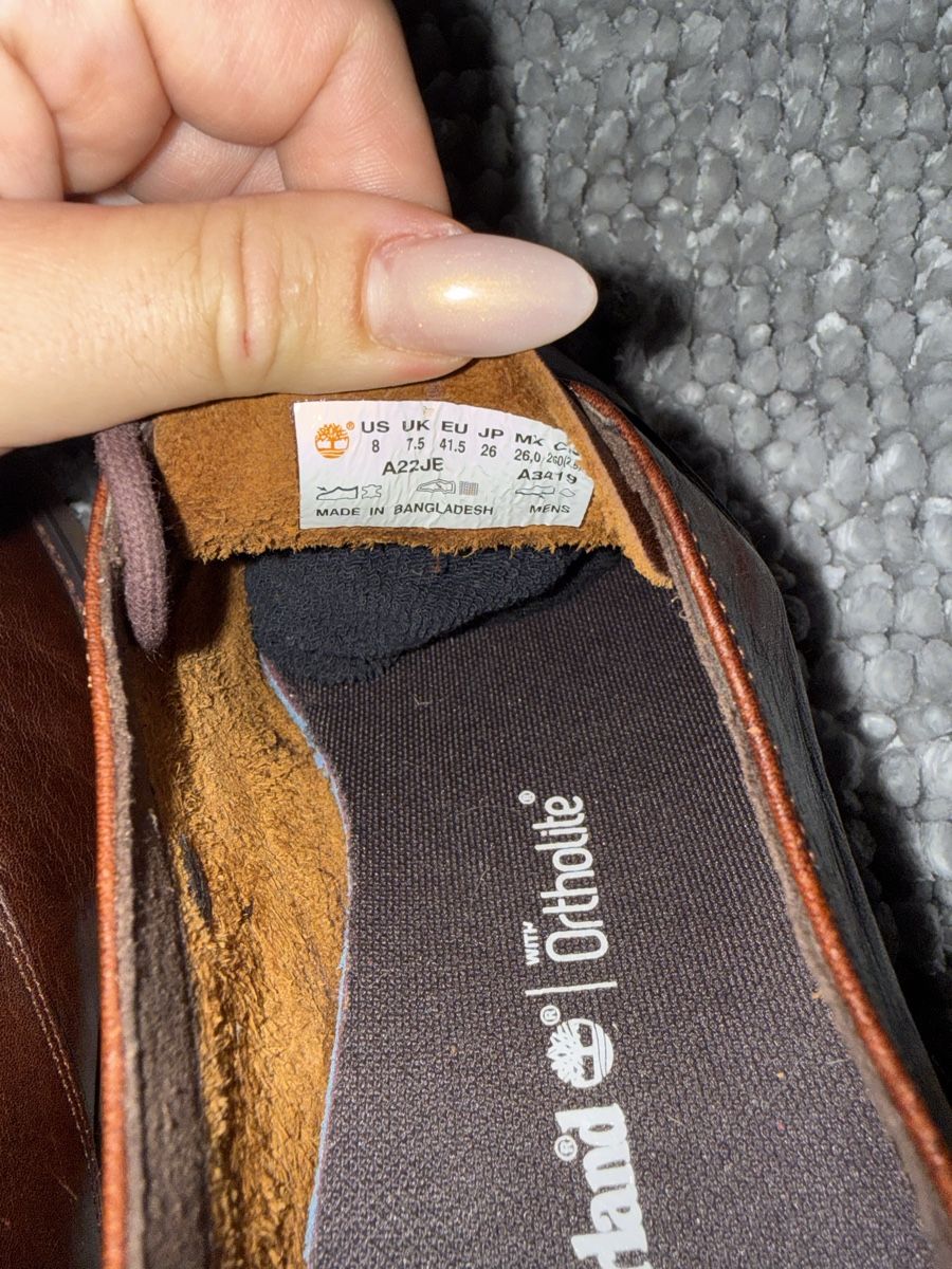 Scarpe da uomo: Braune Herrenschuhe Timberland – Usato da Schlieren venduto da ana_ribeiro19 4