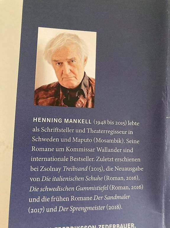 Livres: Henning Mankell  – D'occasion à Oberegg par Modetrend1a 3