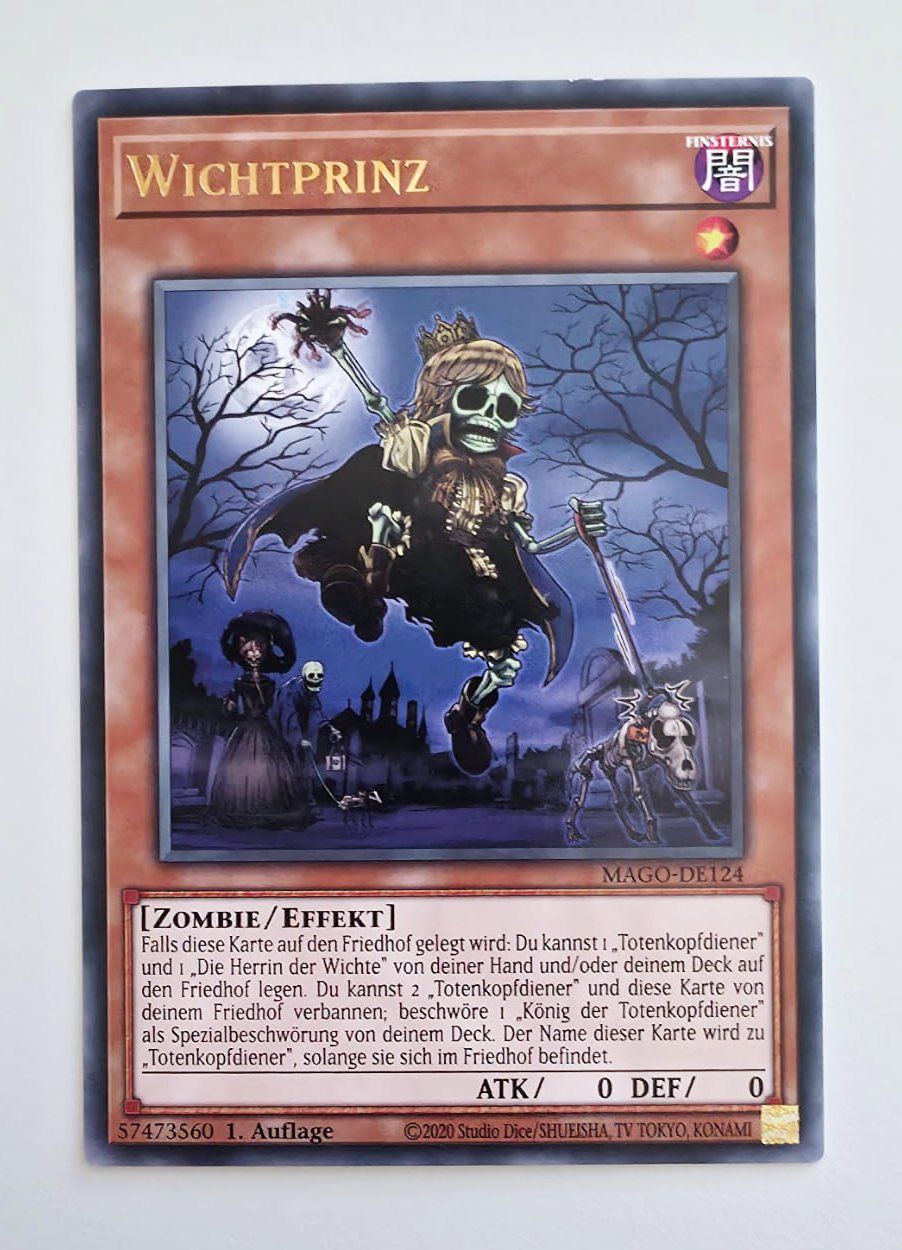 Yugioh Carte collezionabili: Wichtprinz - Yu-Gi-Oh! TCG – Usato da Zürich venduto da Zetto