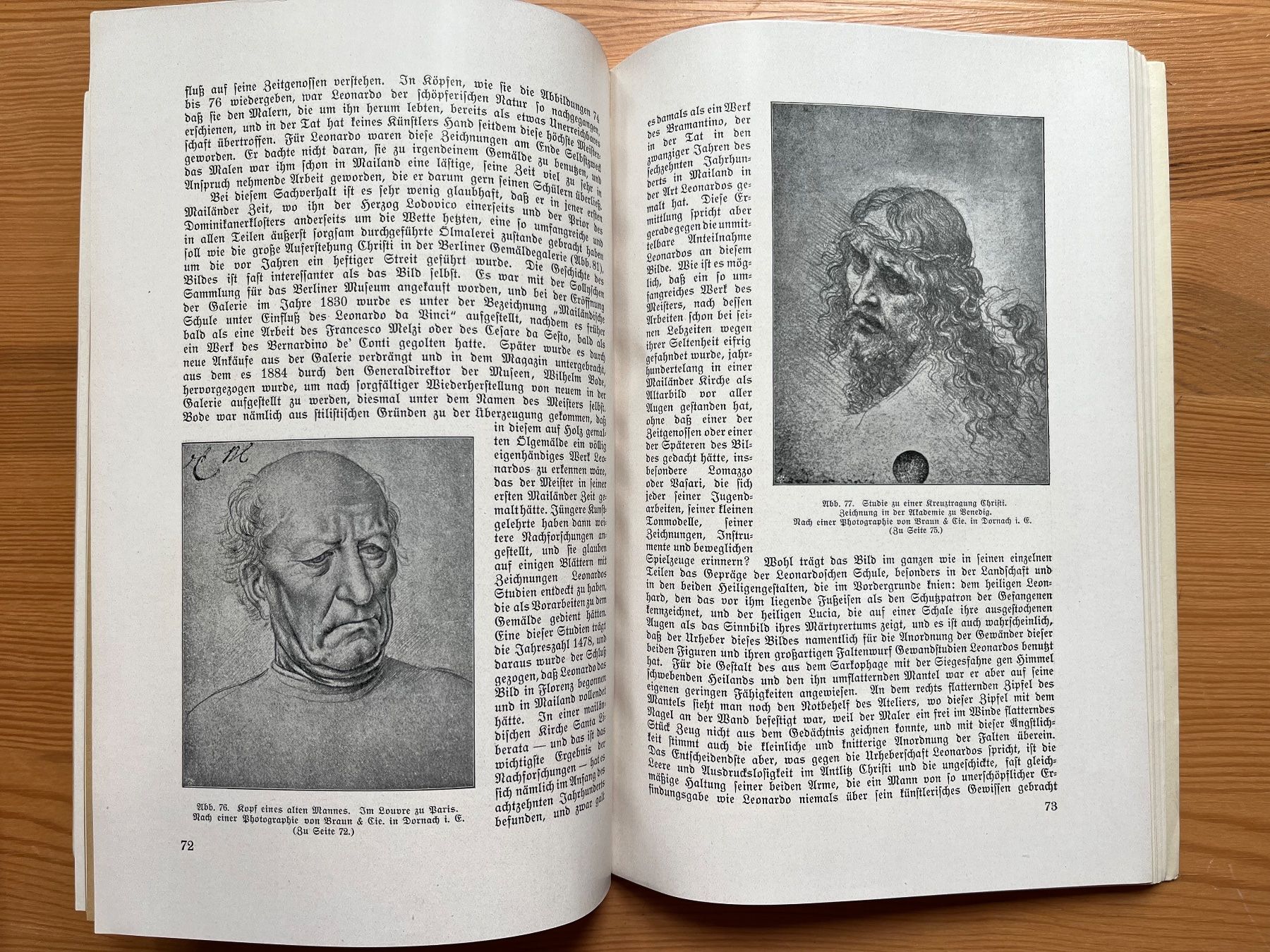 Libri: Künstler-Monographien Leonardo da Vini von 1924 – Usato da Basel venduto da miriricar 4