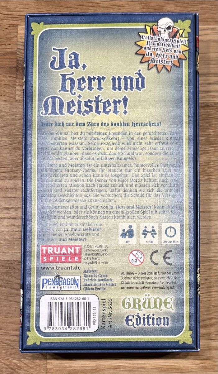 Giochi: Ja, Herr und Meister – Nuovo (secondo la descrizione) da Wald ZH venduto da Judithz 1