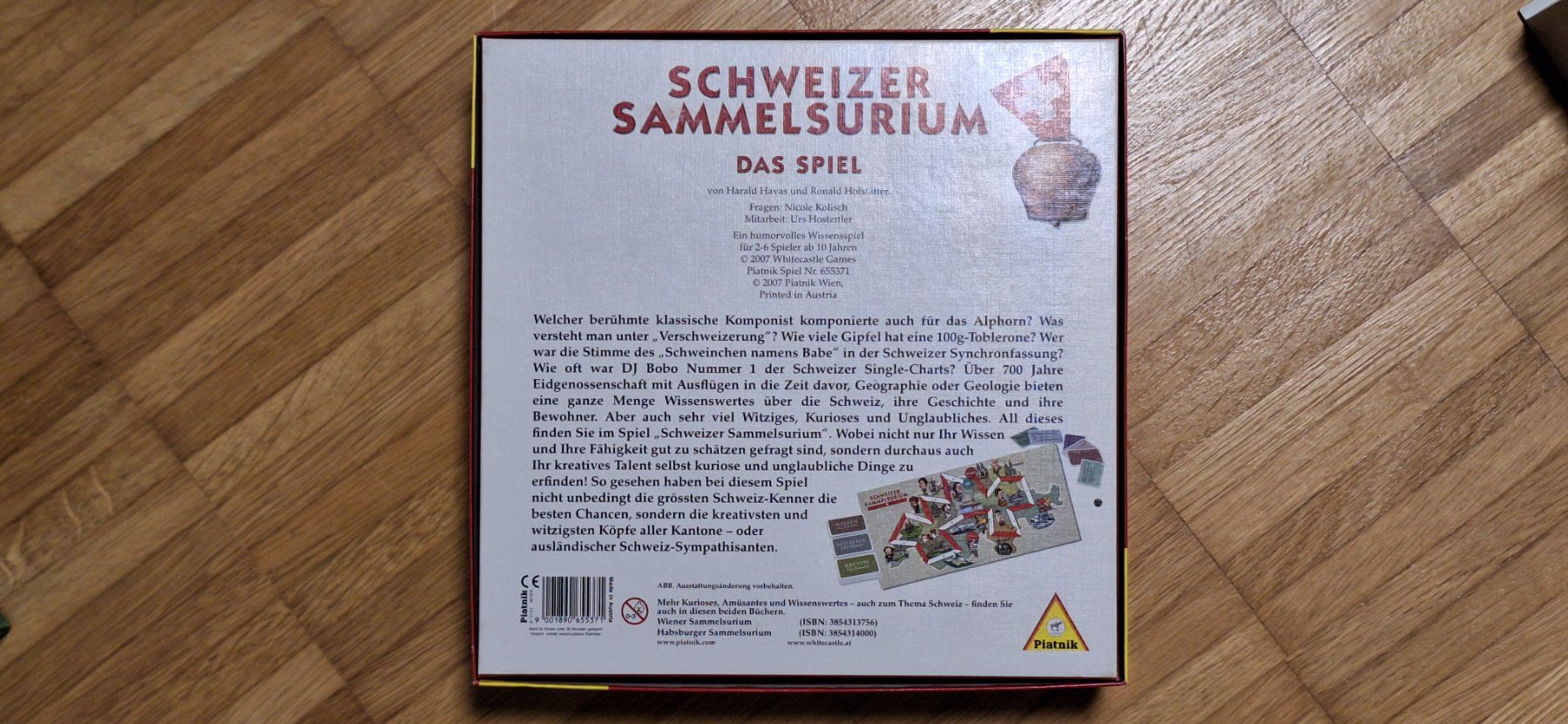 Spiele: Brettspiel - Schweizer Sammelsurium "Das Spiel" – Neu (gemäss Beschreibung) aus Sisseln AG von murmi83 1