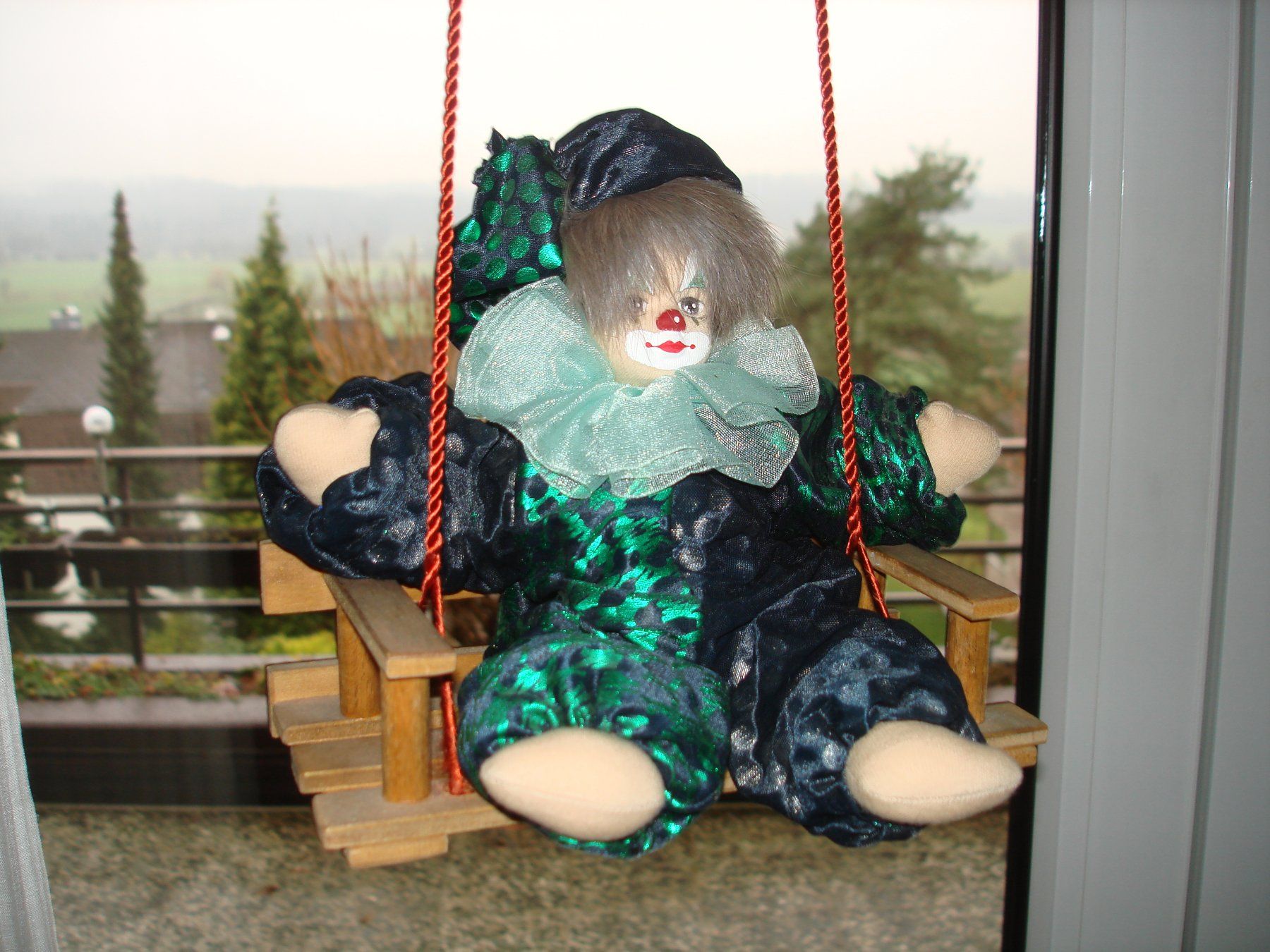 Statuette: Clown auf Bänkli – Usato da Gossau ZH venduto da Crfurrer