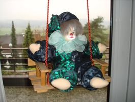 Clown auf Bänkli