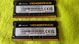 Corsair Vengeance SODIMM 16GB (2x8GB) DDR4 2400MHz CL16