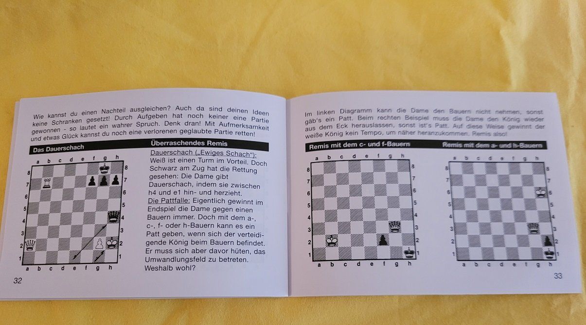 Giochi: MINI-SCHACHLEHRBUCH - Kostenloser Versand !! – Nuovo e nell'imballaggio originale da Chur venduto da Artona0903 2