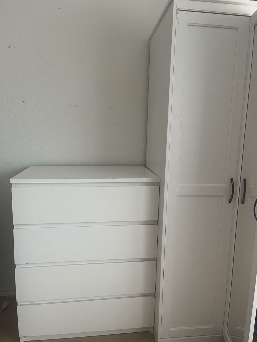 Ikea Kommoden: IKEA Malm Kommode, 4 Schubladen (Weiss) – Gebraucht aus Basel von MebaeSwiss 2