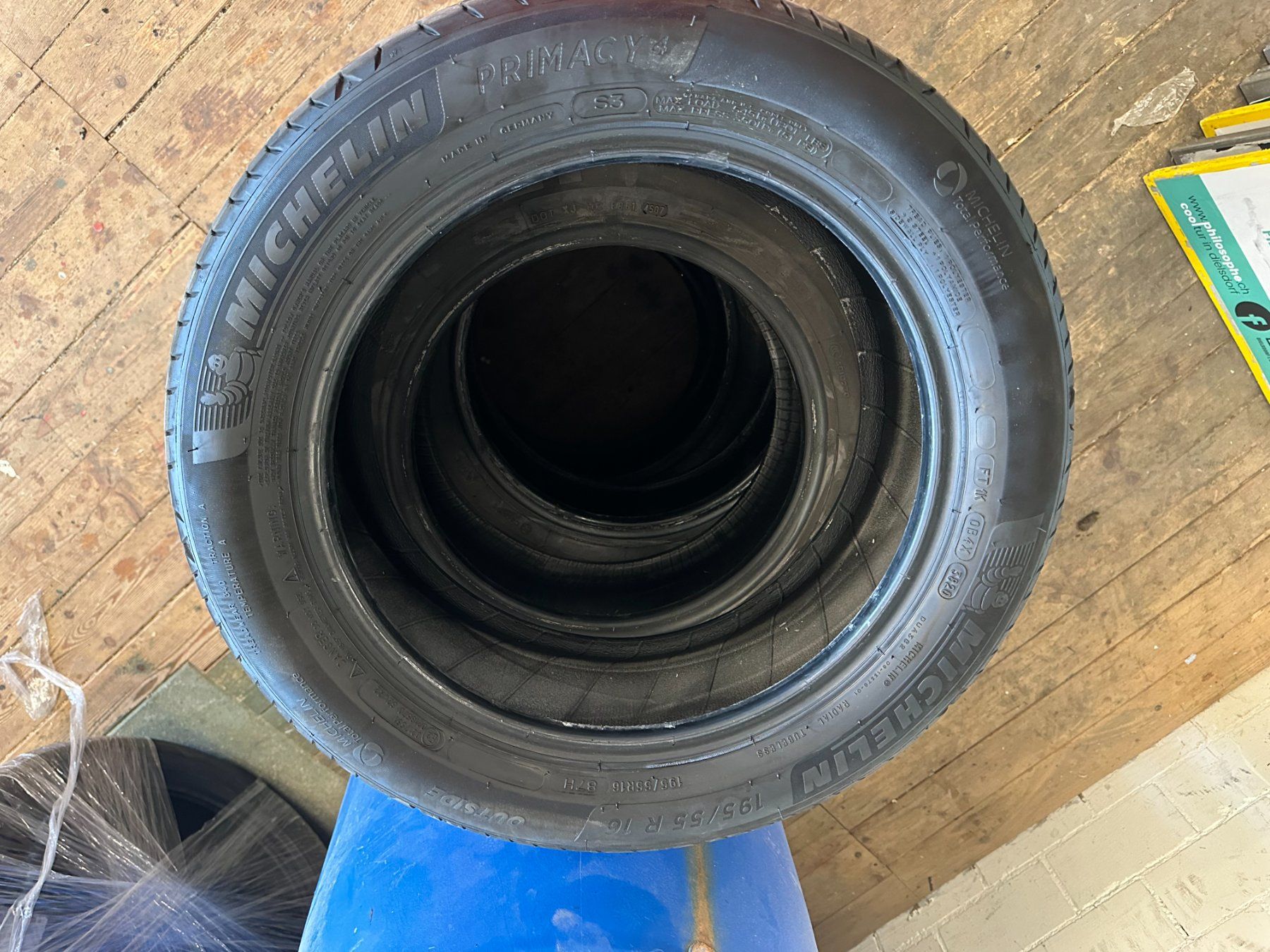 Michelin Pneus & Kompletträder: 195/55 R16 87H Michelin Primacy 4 – Gebraucht aus Dielsdorf von Motomic24