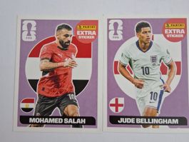 Extra Sticker Lila Salah und Bellingham