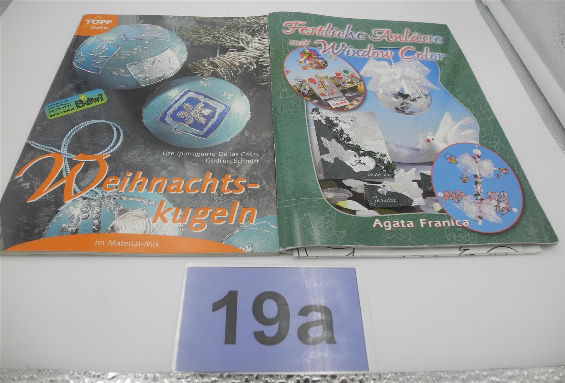 Bastelsets: 2 Bastelbücher mit Zubehör, Nr. 19a – Neu (gemäss Beschreibung) aus Kottwil von Crazyrolf