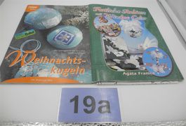 2 Bastelbücher mit Zubehör, Nr. 19a
