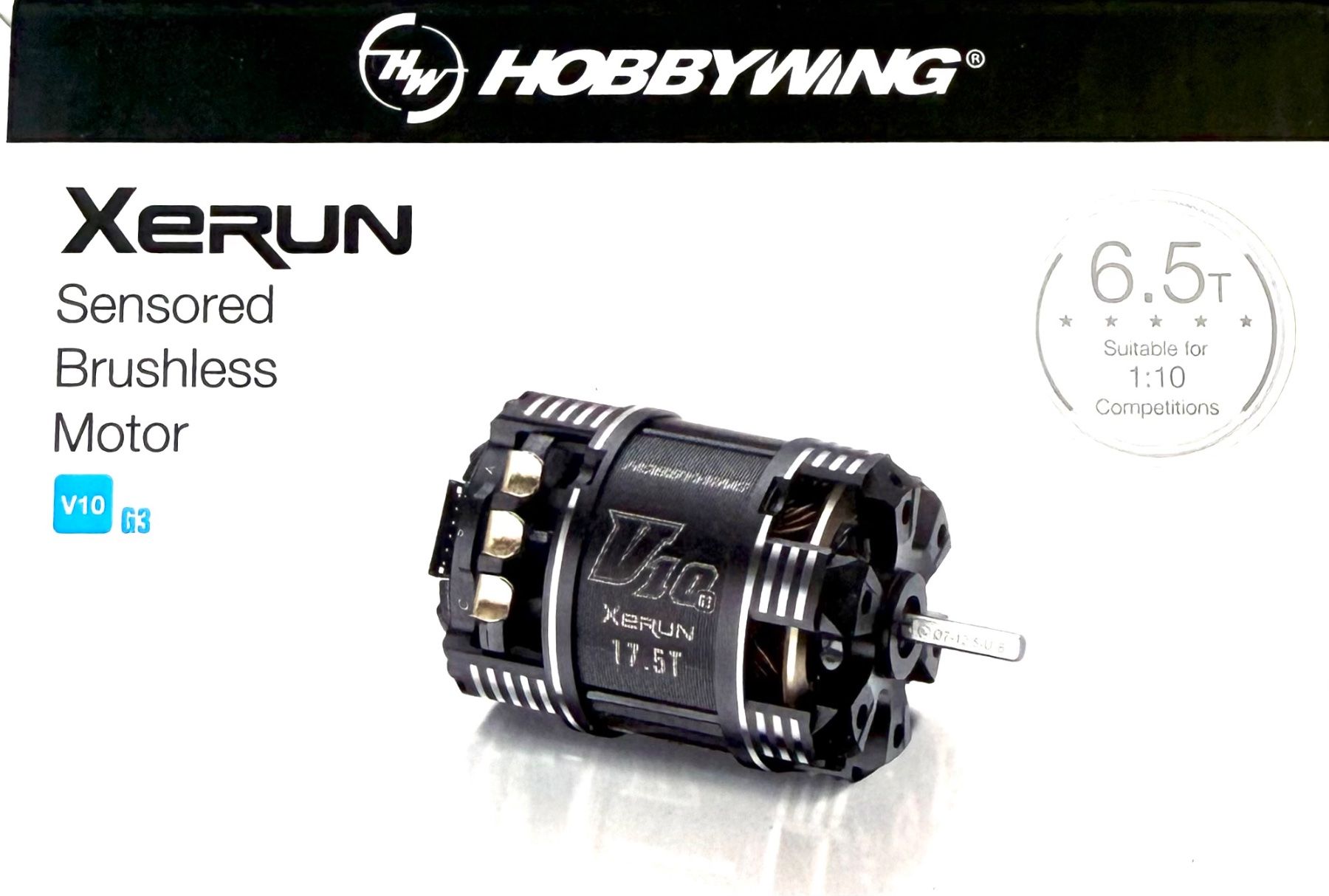 Hobbywing Modellismo RC: MOTEUR HOBBYWING G3 6.5T 1/10 – Nuovo e nell'imballaggio originale da Yverdon-les-Bains venduto da Fijo-rc