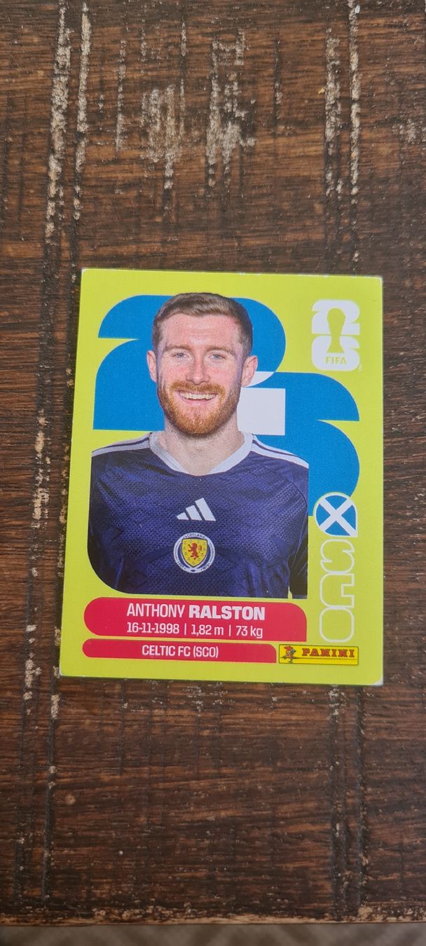 Panini Carte collezionabili: Panini Anthony Ralston Sco 9 – Nuovo (secondo la descrizione) da Bonaduz venduto da holly13