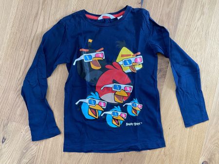 Angry Birds Langarmshirt H&M 122/128 neuwertig