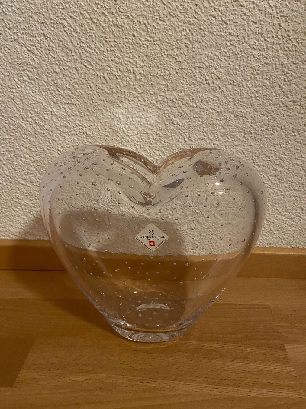 Vase & Récipients: Sarner Cristal Herzvase – D'occasion à Werdenberg par shr_q826