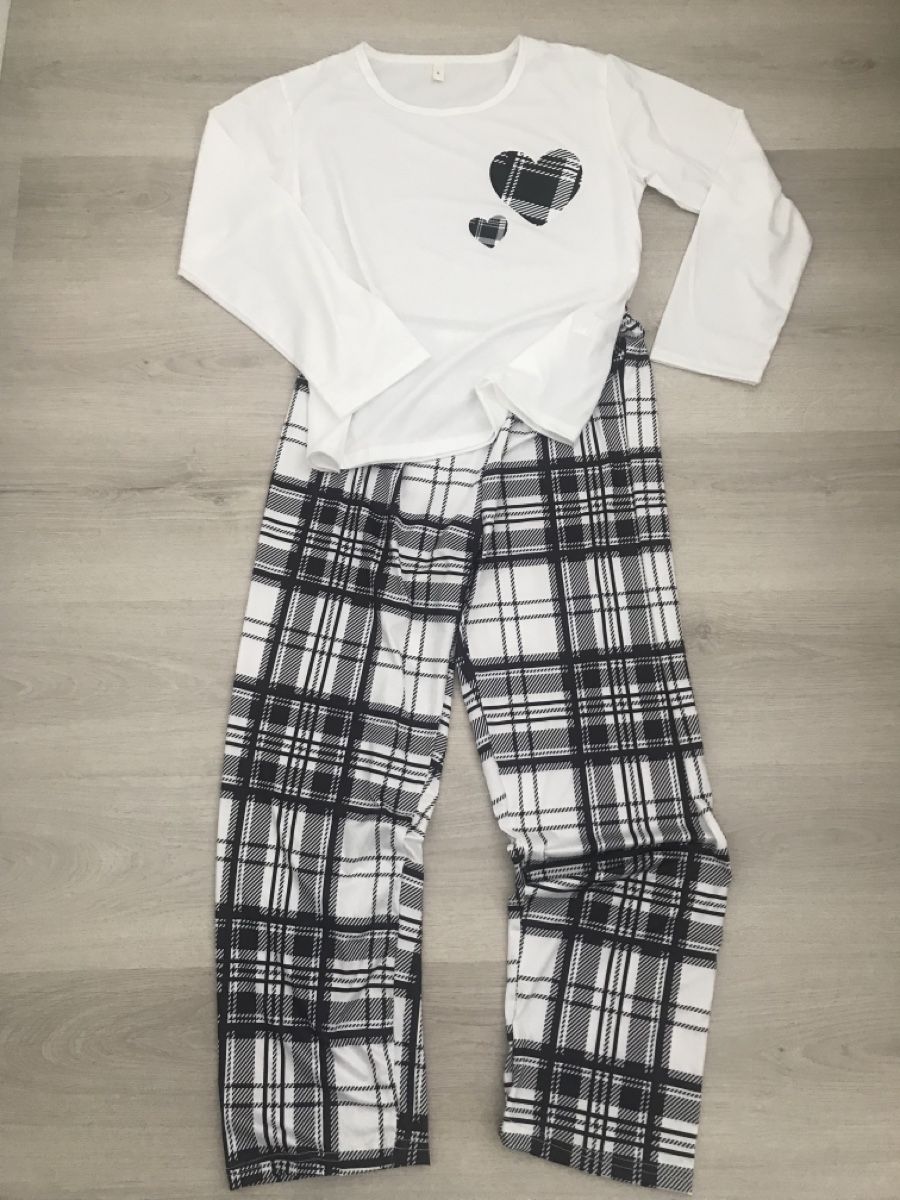 Negligees & Pigiami: Pyjama mit Karomuster, Neu – Nuovo (secondo la descrizione) da Dübendorf venduto da nela123 3