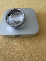 Oura Ring Gen 5 Grösse 11silber mit Ladestation guter Zustan