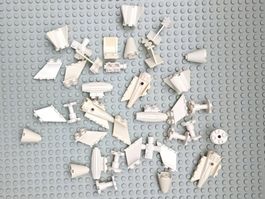 LEGO Space - diverse, weisse Teile