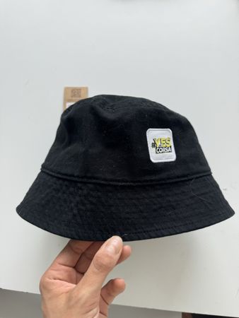 Black Bucket Hat - Sustainable Recycled Cotton