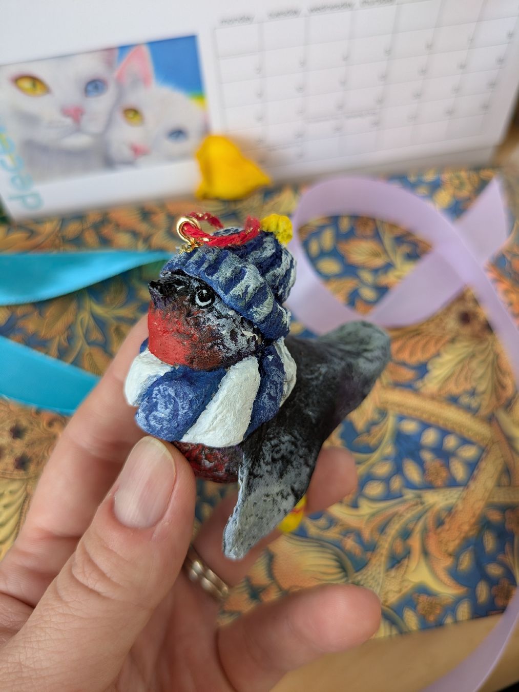 Tutte le decorazioni: Christbaumschmuck aus Pappmaché – Nuovo e nell'imballaggio originale da Zuoz venduto da liz_9nhl 2