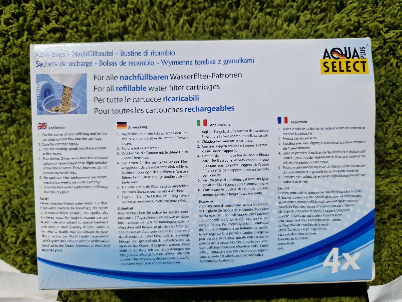 Sanitari: Aqua Select Filtermedium Nachfüllbeutel, 13 Stück – Nuovo (secondo la descrizione) da Benken SG venduto da Idi 2