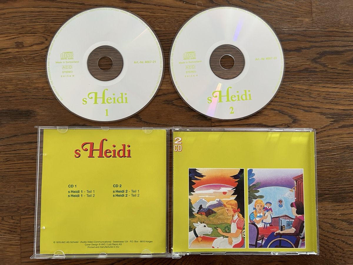 CDs: s Heidi 1+2 2 CD Schweizerdütsch      – D'occasion à Wolhusen par eve_m6cg 1