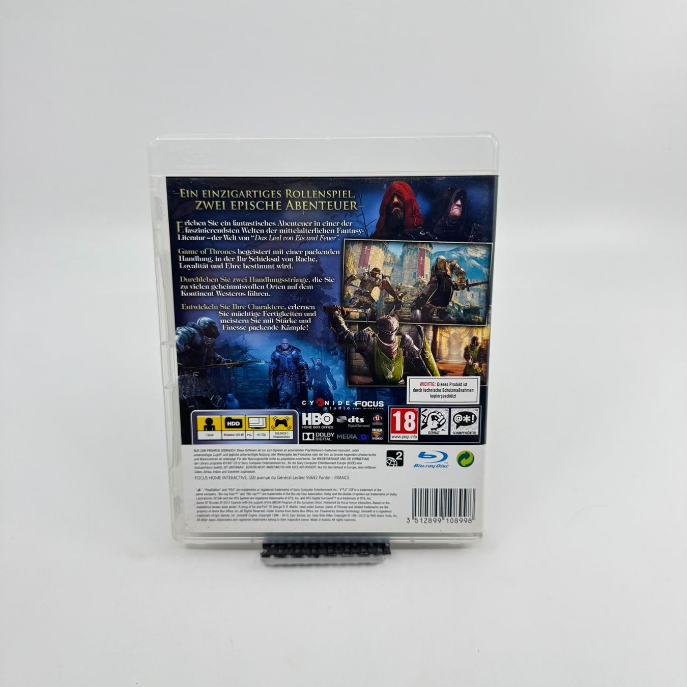 Spiele: Game of Thrones (PS3) – Gebraucht aus Herisau von Seyashop1 2