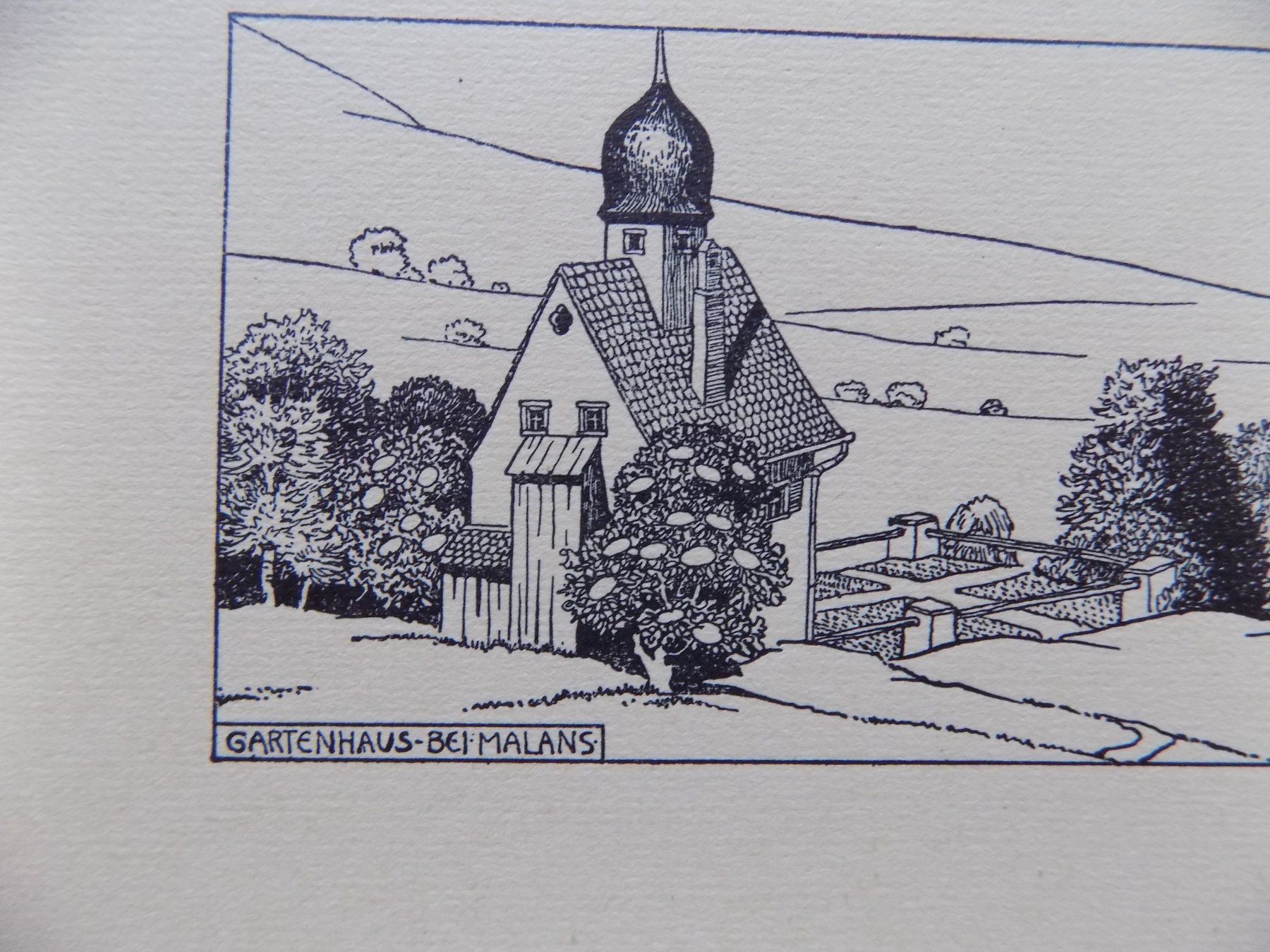 Gravures: Gartenhaus bei Malans – D'occasion à Risch par Rischli15 3