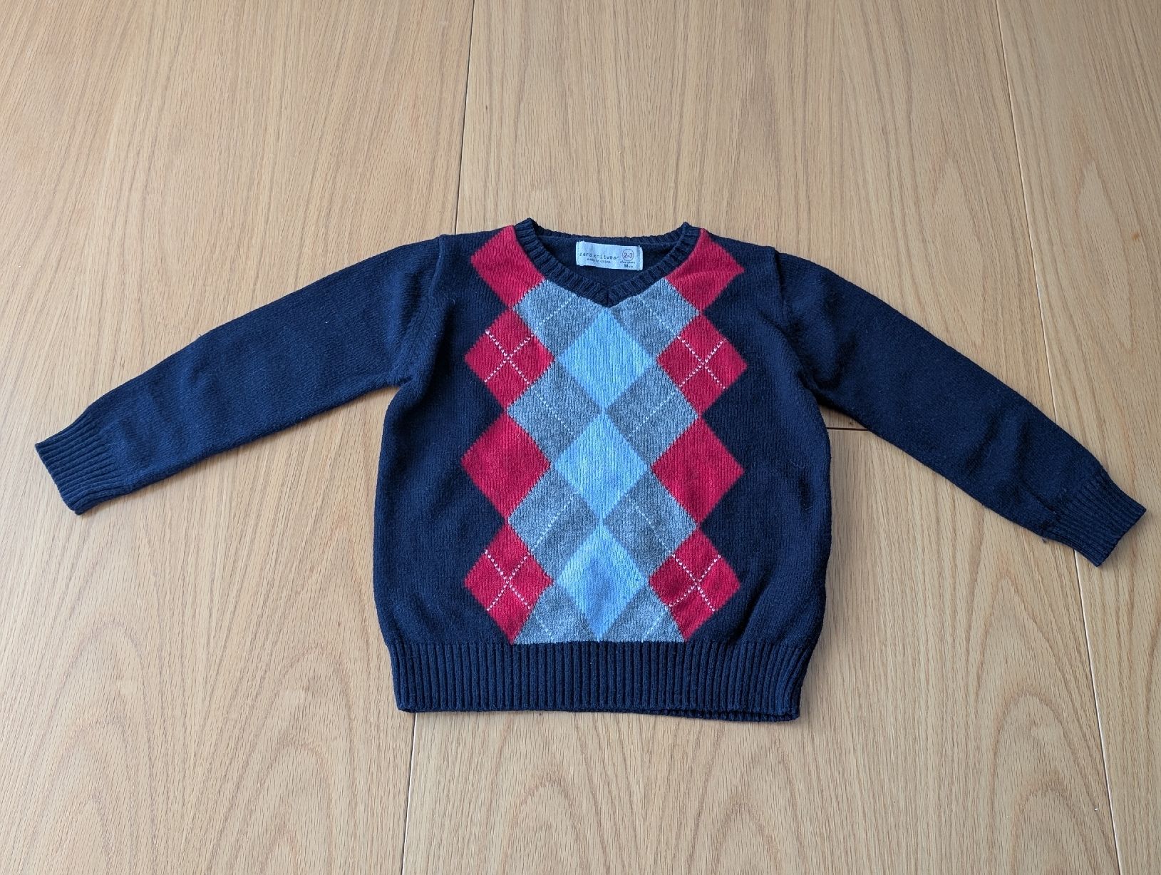 Zara Maglioni & Felpe: Zara Strickpullover, Gr. 86, argyle Muster – Usato da Basel venduto da an_v7yj 2