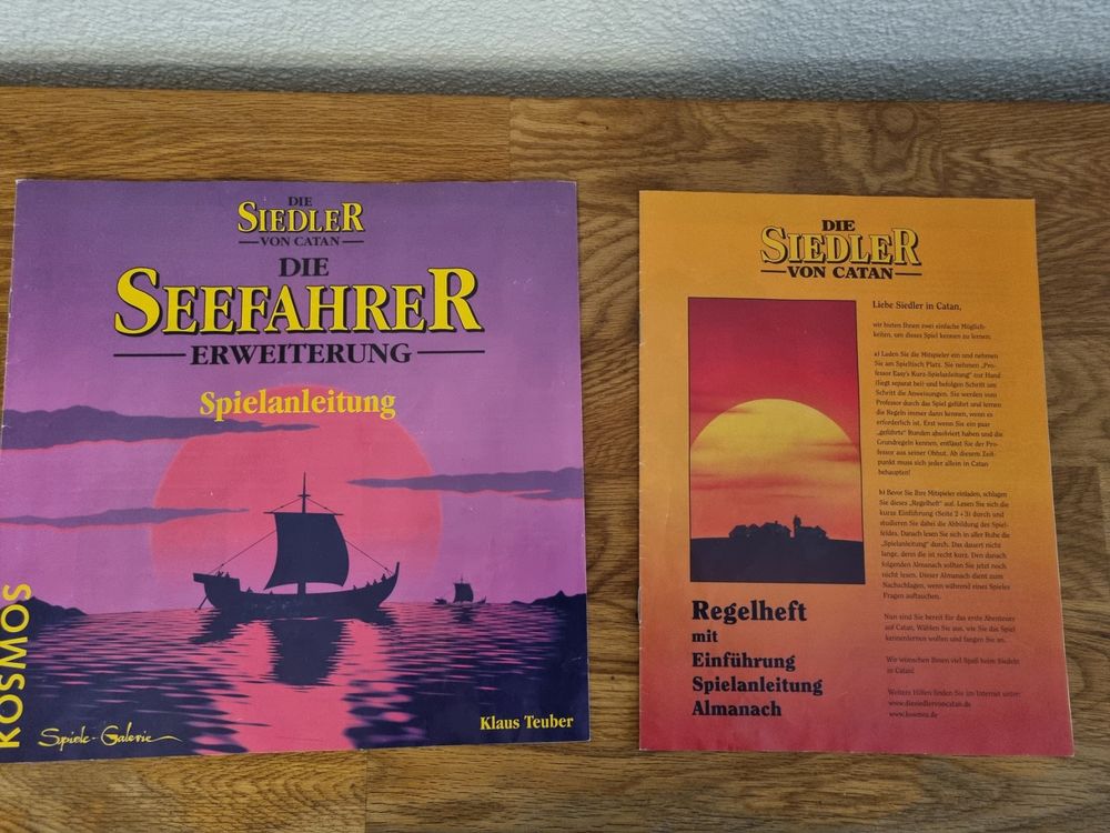 Die Siedler von Catan + Seefahrer, HolzfigurenEdition! Kaufen auf Ricardo