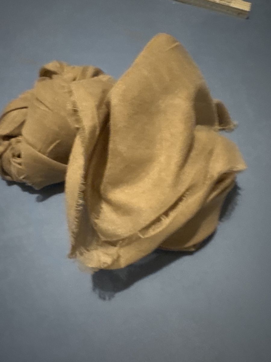 Foulard & Sciarpe: Schal REALE beige, Fransen, neu – Nuovo (secondo la descrizione) da Zermatt venduto da Oli4.c 1