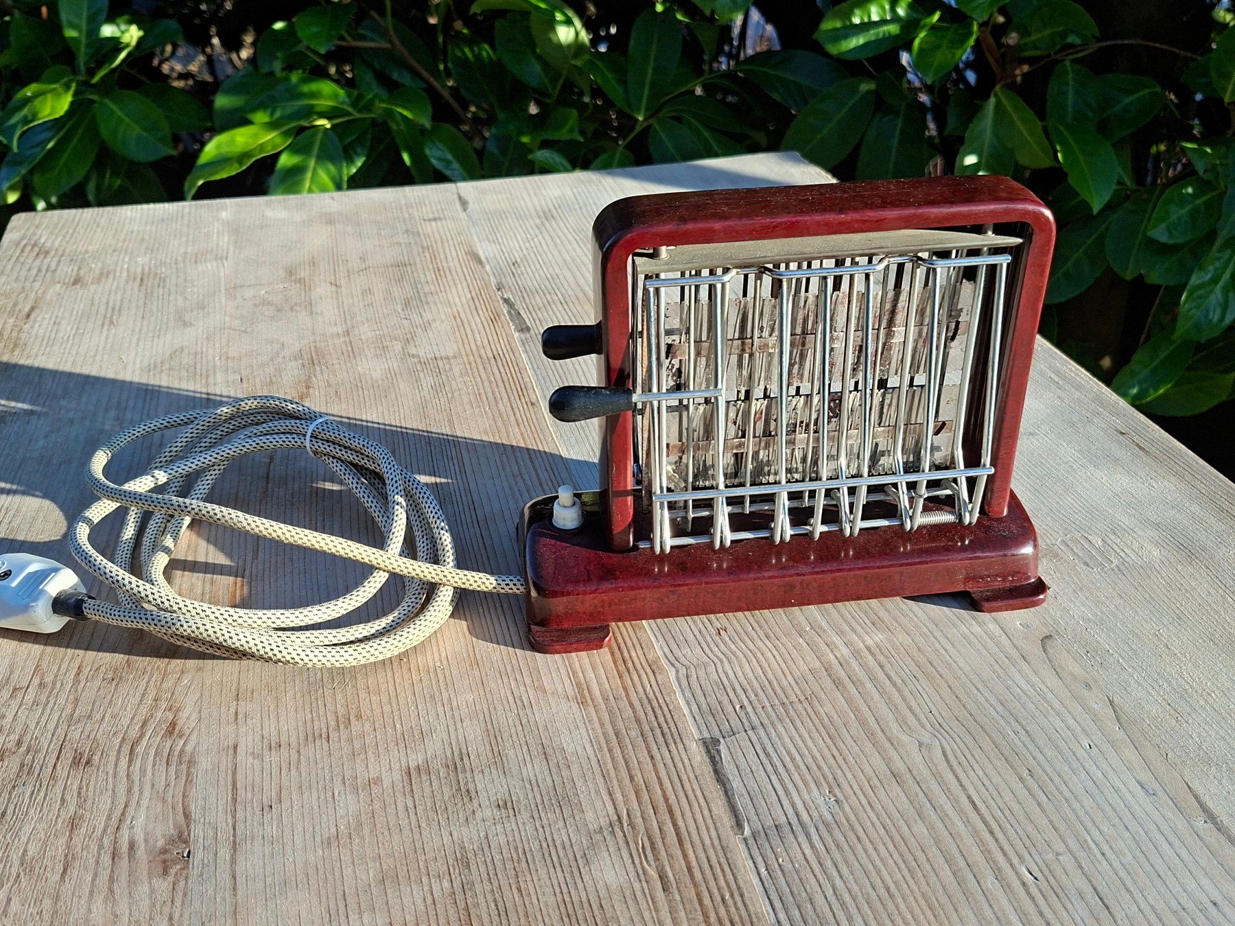 Elettrodomestici da cucina: cooler antiker Toaster CALMO von D.Kirchhoff Zürich Bakalit – Difettoso da Brunnenthal venduto da Strahler67 1