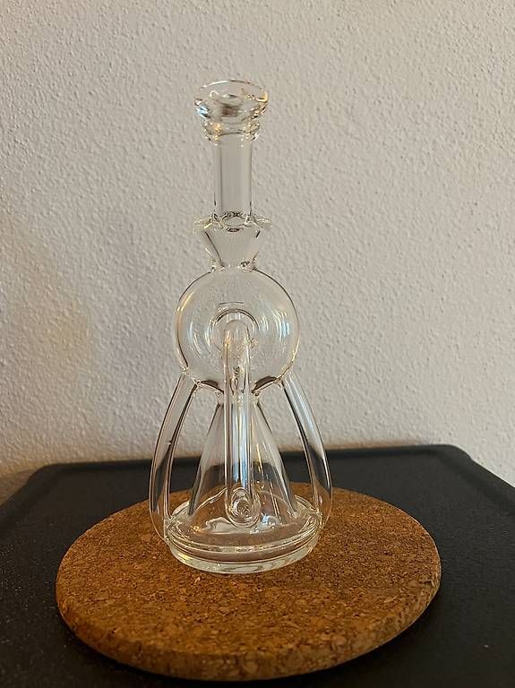 Narghilé: Donut Recycler Dab Rig 14mm – Usato da Winterthur venduto da fuc_b87p 3