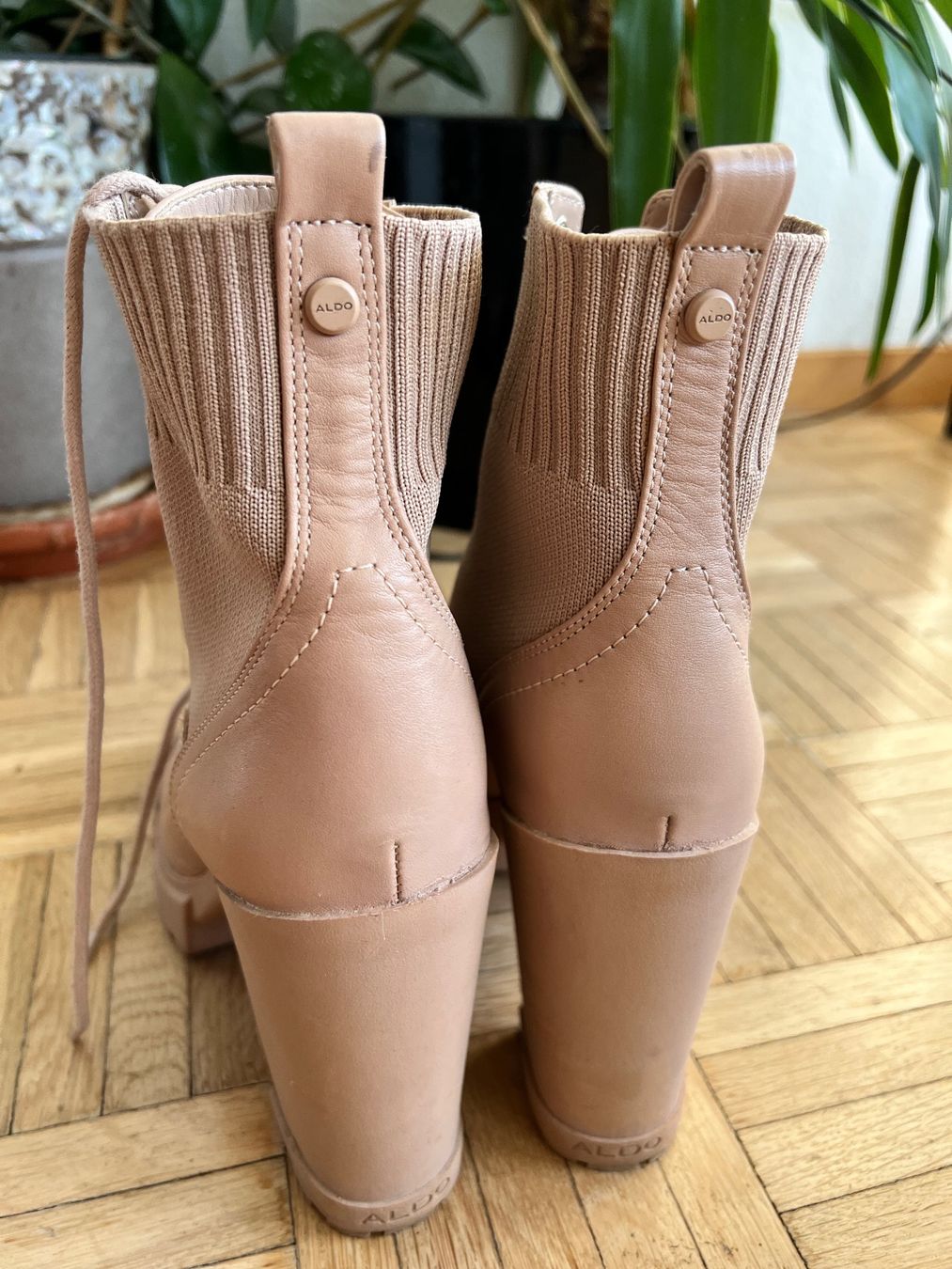 Aldo Damenschuhe: Aldo Stiefelette  - Nude - gr 38 – Gebraucht aus Effretikon von YaMn 4