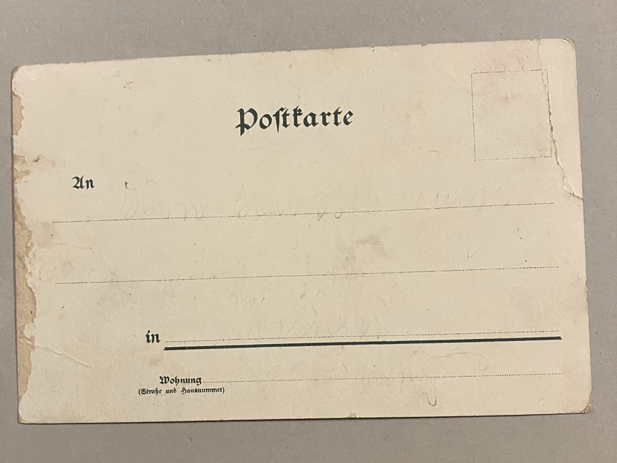 Cartoline postali: Historische Ansichtskarte: Flaggschiff Deutschland, Kiel – Usato da Bauma venduto da Baumer71 1