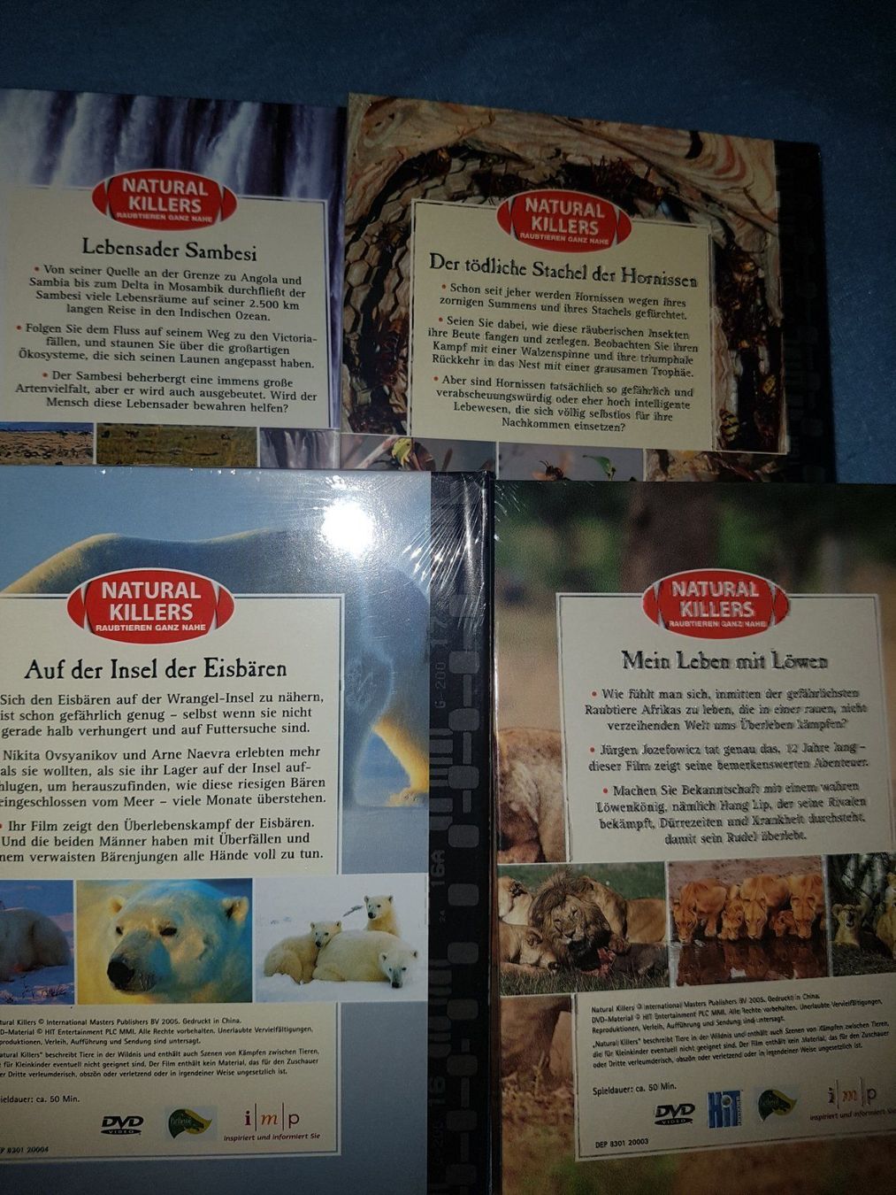 Tutti i DVDs: 10  Dvds Natural Killers B3 – Nuovo e nell'imballaggio originale da Schwarzenburg venduto da Flamingo07 3