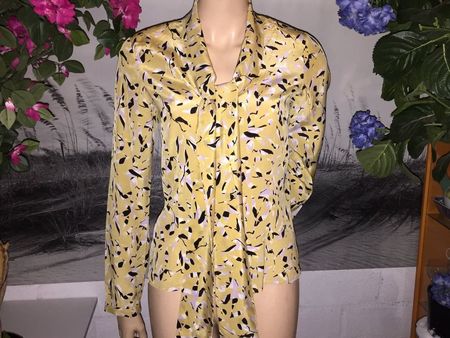 Blouse en soie/seiden Bluse MADELEINE  Taille/Grosse 34.....