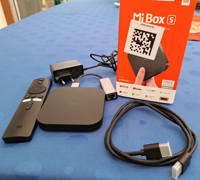 Xiaomi MI Box S mit USB Adapter und 23 Mt Garantie Kaufen