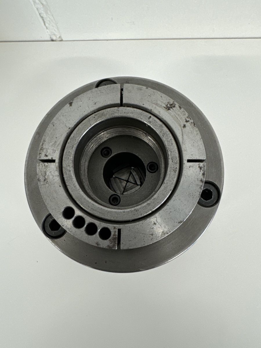 Reishauer Tutti gli attrezzi: Mandrin 4 mors REISHAUER 1265 avec clé, W25 – Usato da Aarberg venduto da SNMachines 5