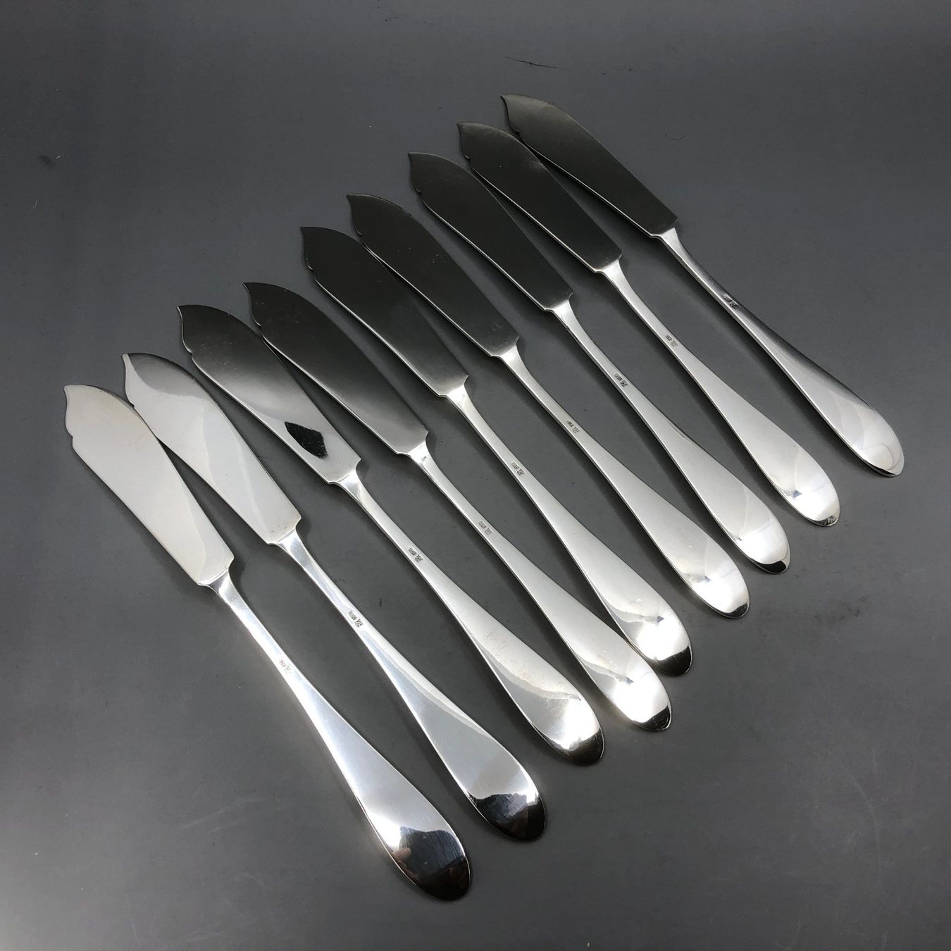 Jezler Besteck: Fischmesser «Comtesse» Jezler 800 Silber – Gebraucht aus Basel von Tiabeanie 6