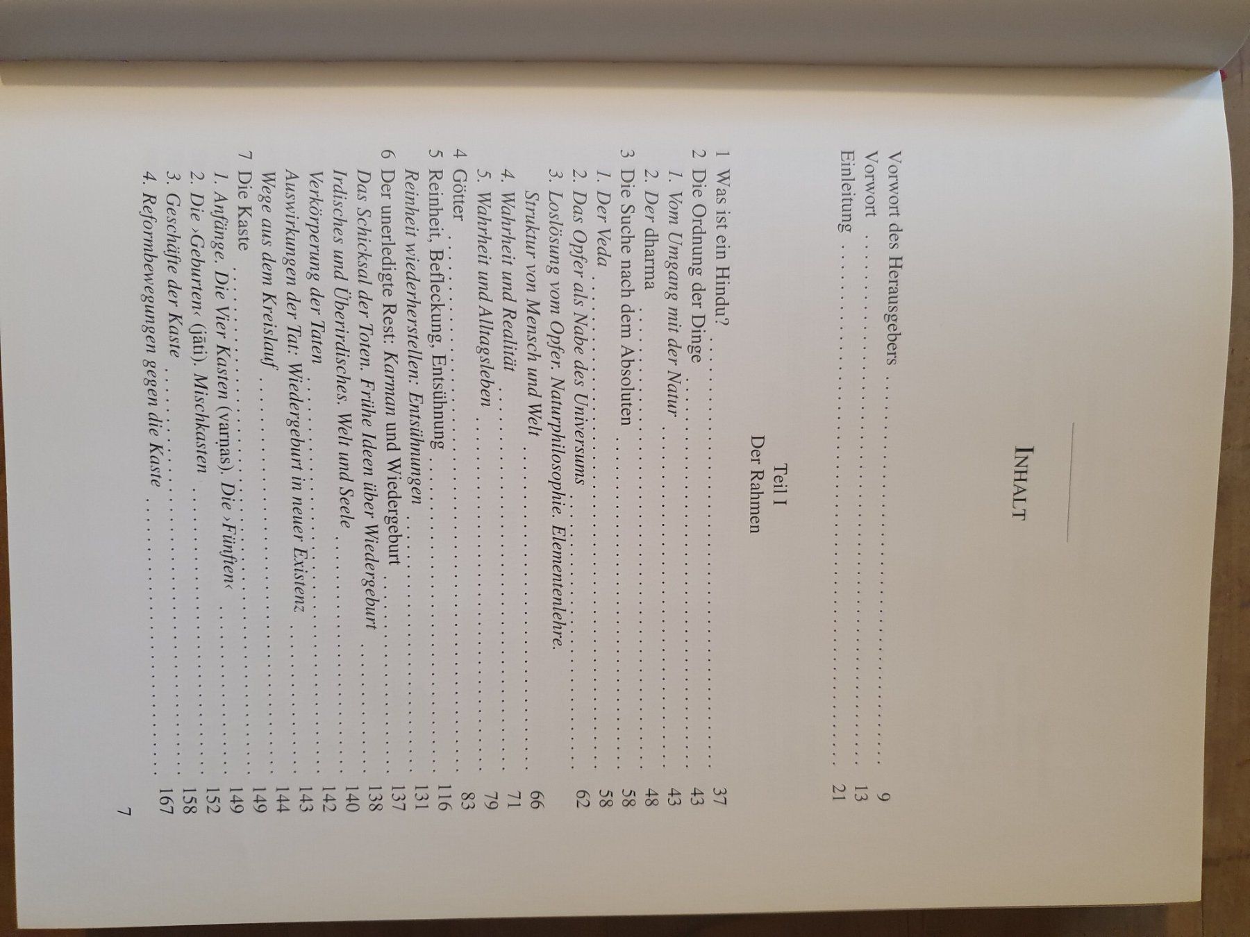 Libri: Das Weltbild der Hindus Bernhard Kölver Reimer – Usato da Zürich venduto da loosebone 3