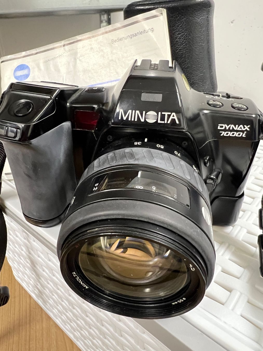 Minolta Kamera: Fotokamera MINOLTA 7000i mit Blitz – Gebraucht aus Rothrist von Digibobi 3