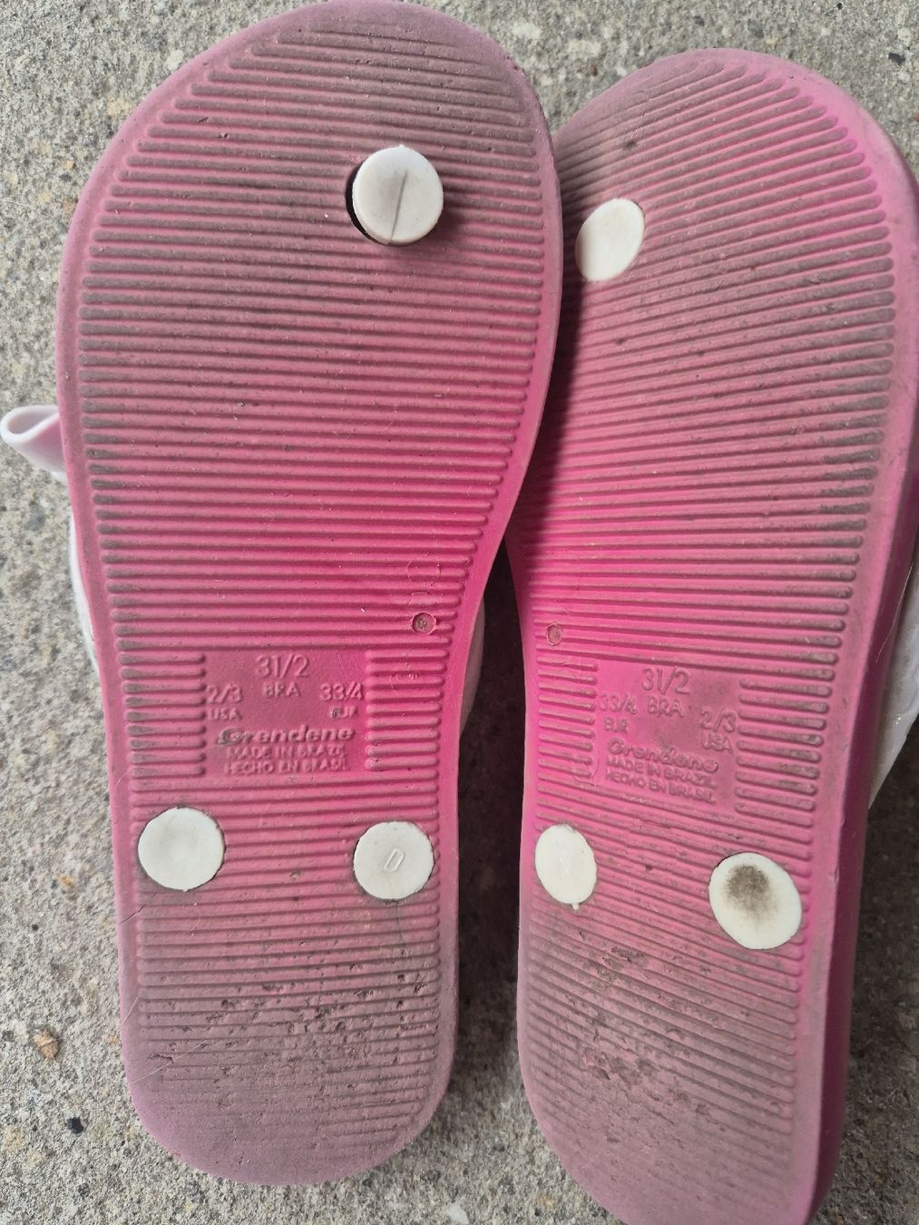 Ipanema Scarpe per ragazze: Ipanema flip-flops pink size 31/32 with bow – Usato da Basel venduto da and_zvv7 1
