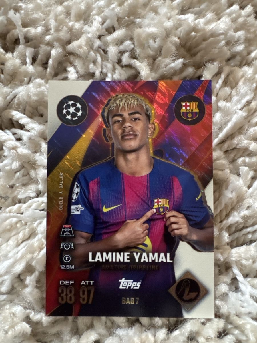 Topps Sammelbilder & Trading cards: Topps Match Attax Extra Lamine Yamal – Neu (gemäss Beschreibung) aus Muolen von Pelon1