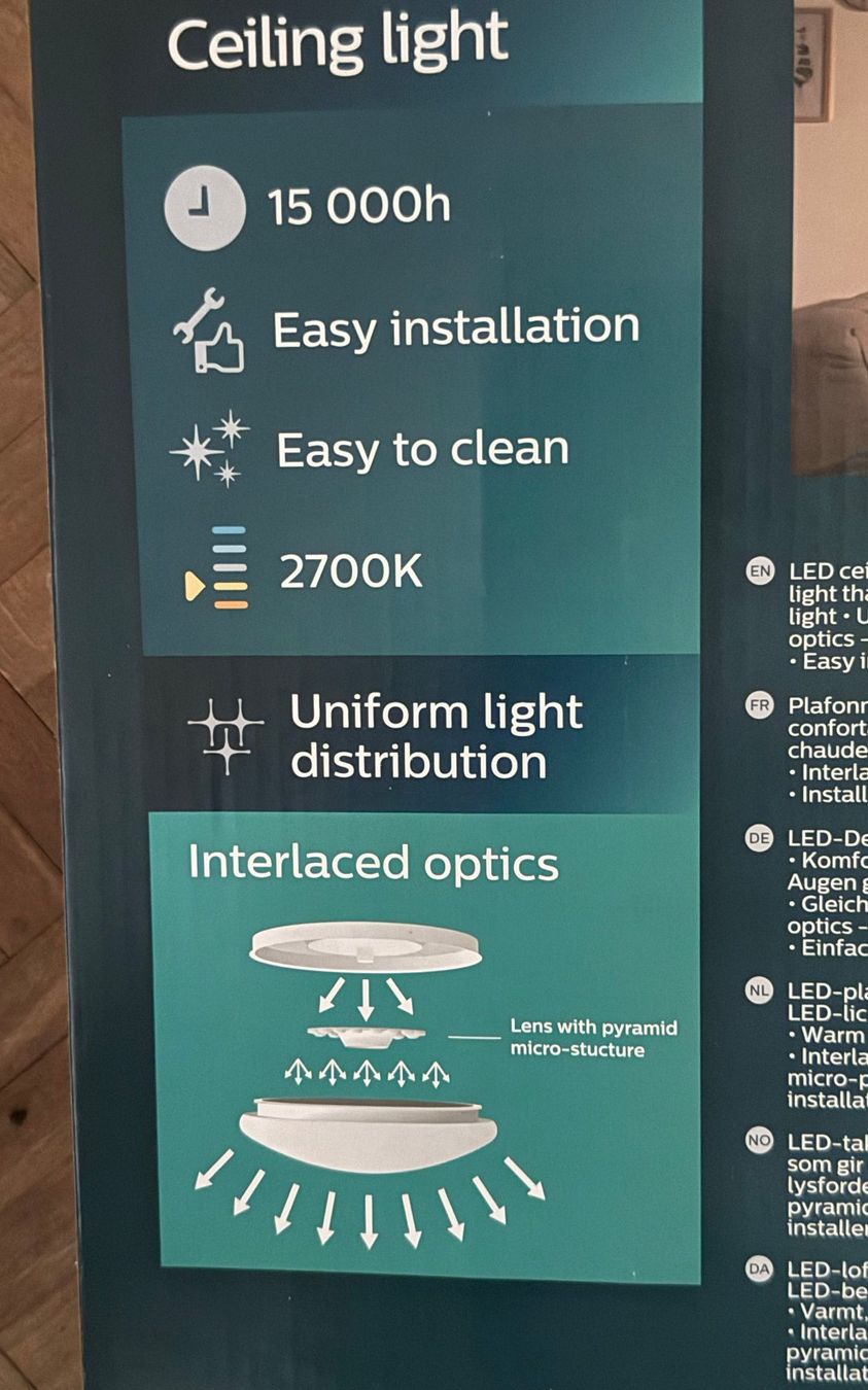 Philips Lampadari & plafoniere: Phlips LED Deckenlampe 20W – Usato da Zürich venduto da Ypar 2