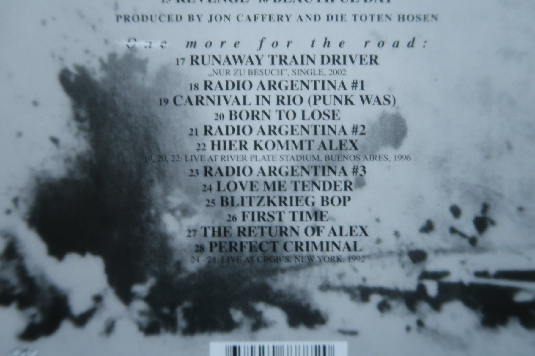 CDs: DIE TOTEN HOSEN - CRASH LANDING - CD – Gebraucht aus Basel von Patiscat 3