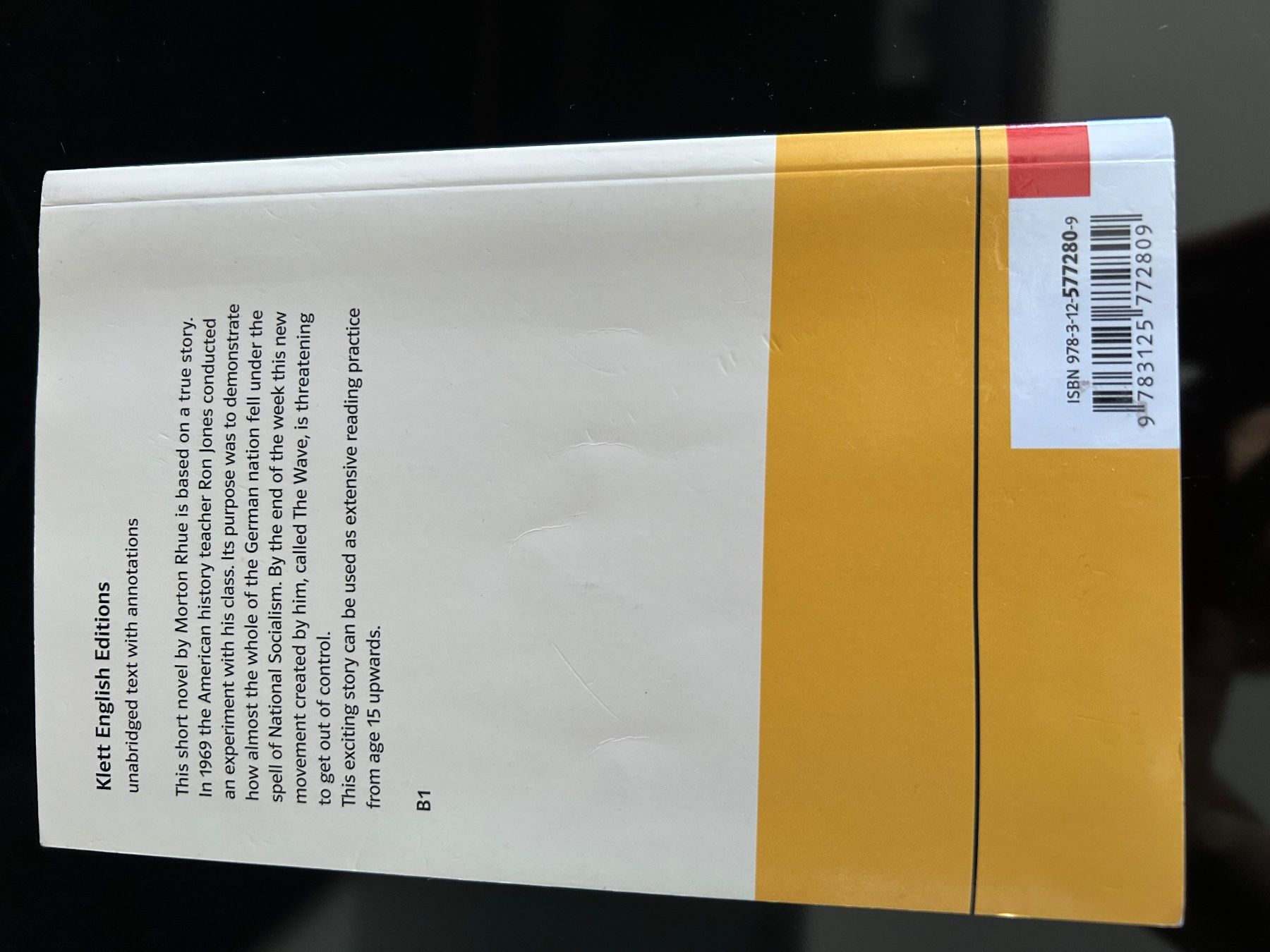 Libri: The Wave von Morton Rhue - Englisch – Usato da Arbedo venduto da nadia1973 2