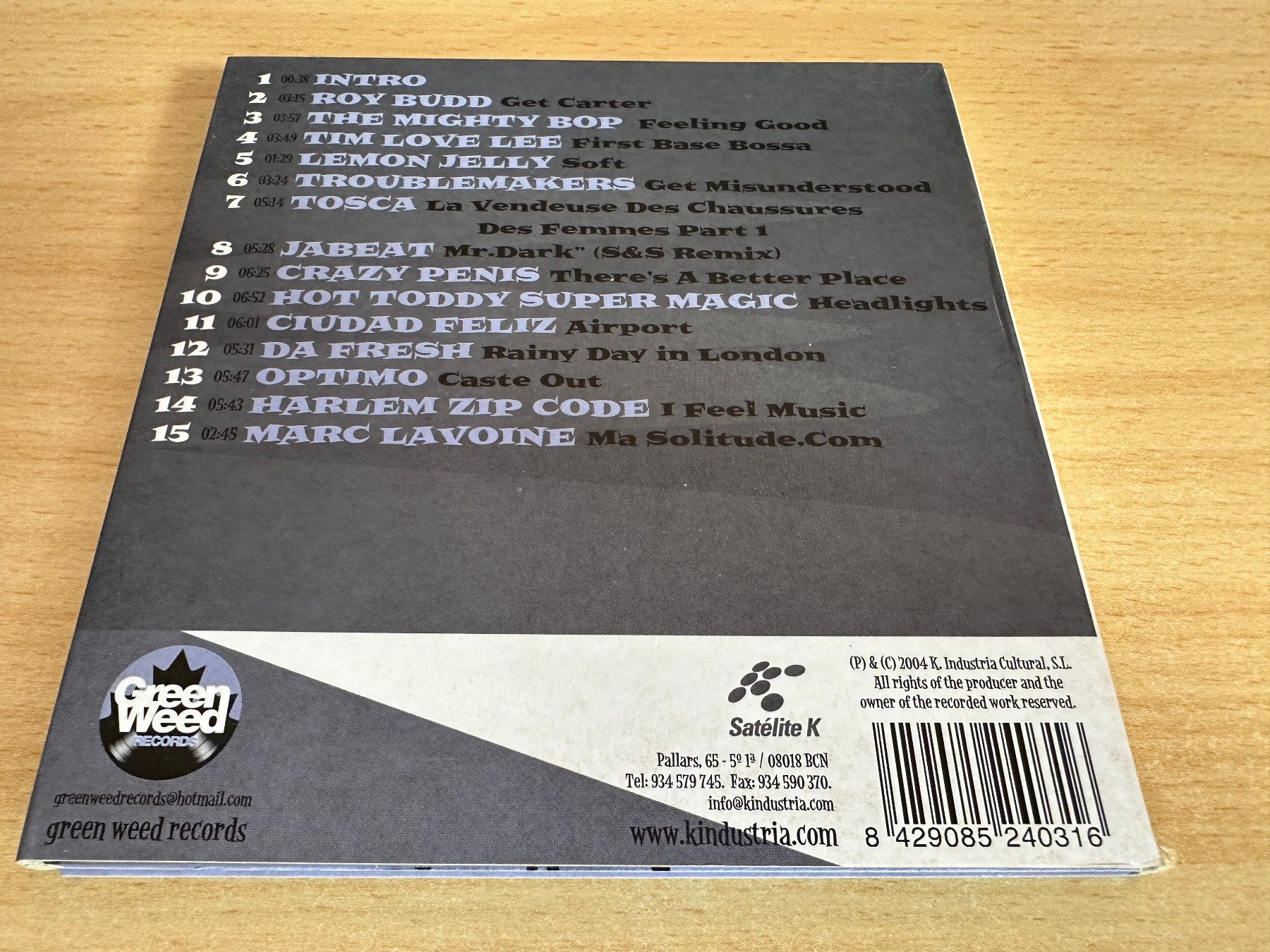 CD: Various – Barcelona Paris 2nd Flight – Usato da Rikon im Tösstal venduto da Alpenmutz 1