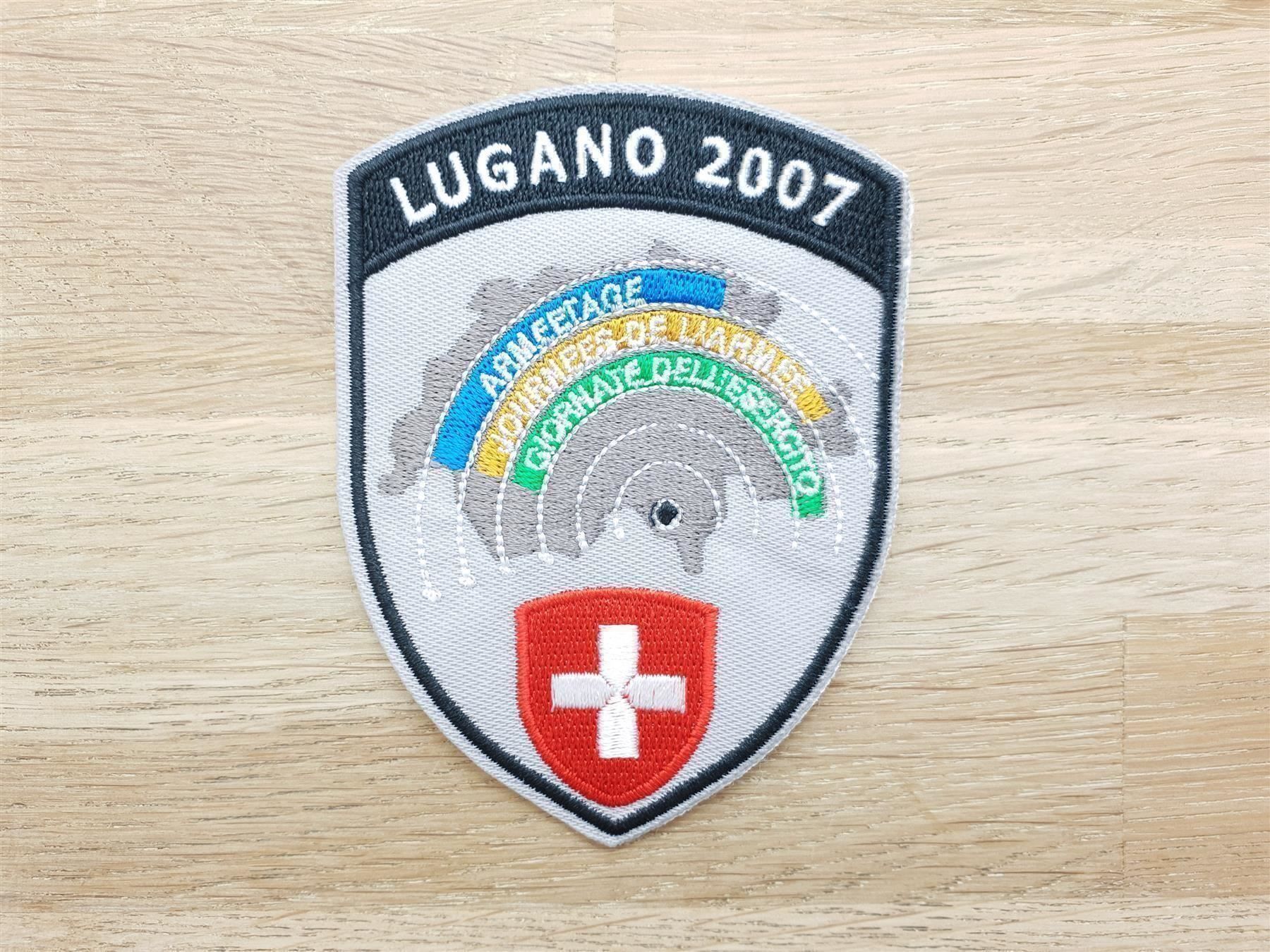 Plaquettes & Badges: Badge Lugano 2007 Armeetage – Neuf (Voir description) à Erlinsbach par S700