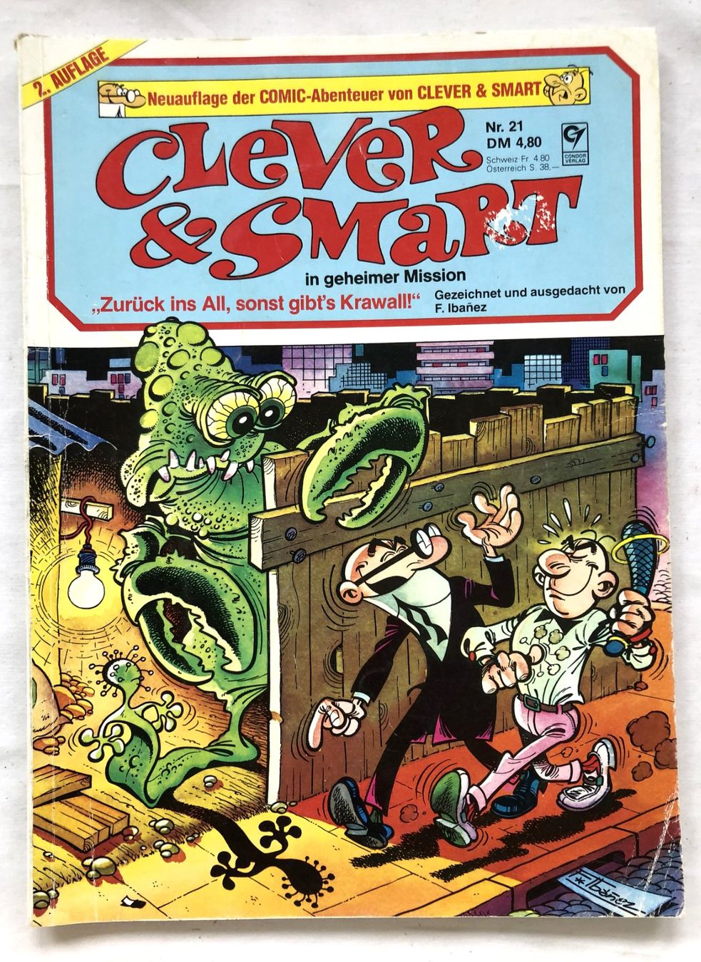 Comics: CLEVER & SMART - Nr.21 - 2.Auflage – Gebraucht aus Schaffhausen von durruti